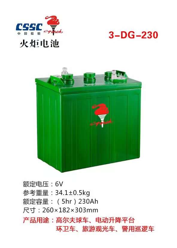 火炬蓄电池6-GFM